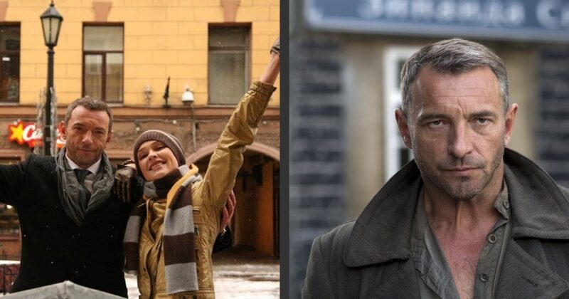    Максим Дрозд со своей первой супругой Лидией Фоминой.