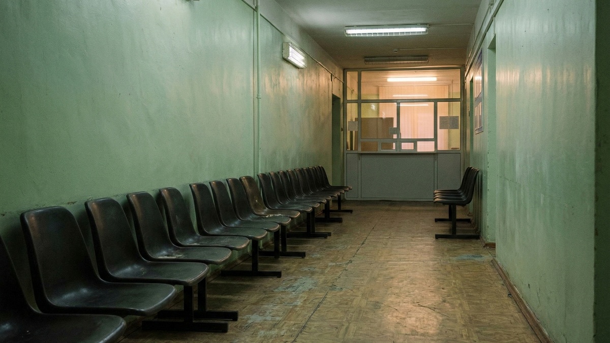 Сидела в очереди с талончиком Б-47