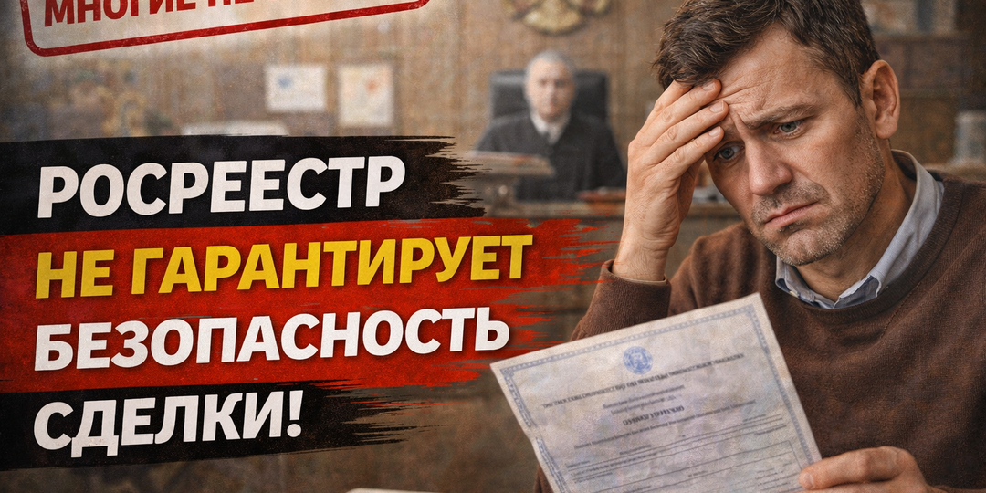 Почему регистрация сделки в Росреестре не гарантирует безопасность покупки квартиры