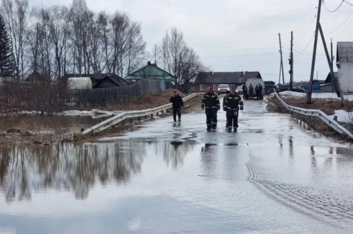    В деревне под Невьянском затопило десять участков