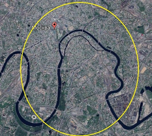 Гидроним Москвы, Московия или Мас-кова буквально "отпечаток(кова) лица(мас)". Также возможен двойной вариант названия, как излучина Москвы-реки в виде "отпечатка ноги"(Воробьёвы горы) и "лица". Обратите внимание, что Кремль и старый город расположен, как "шапка" на голове гидронима, что подтверждает факт того, что гидроним был известен при основании города и использован, как картографический символ.