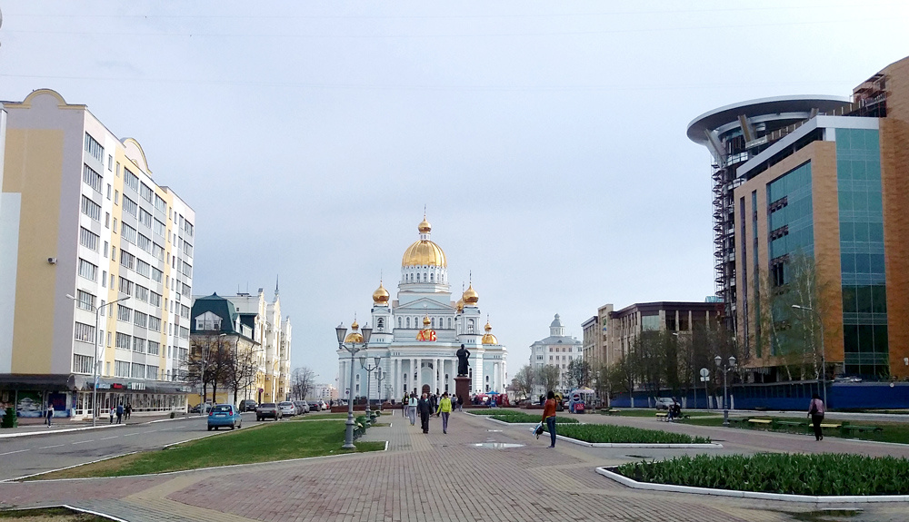 Пешеходная улица Саранска