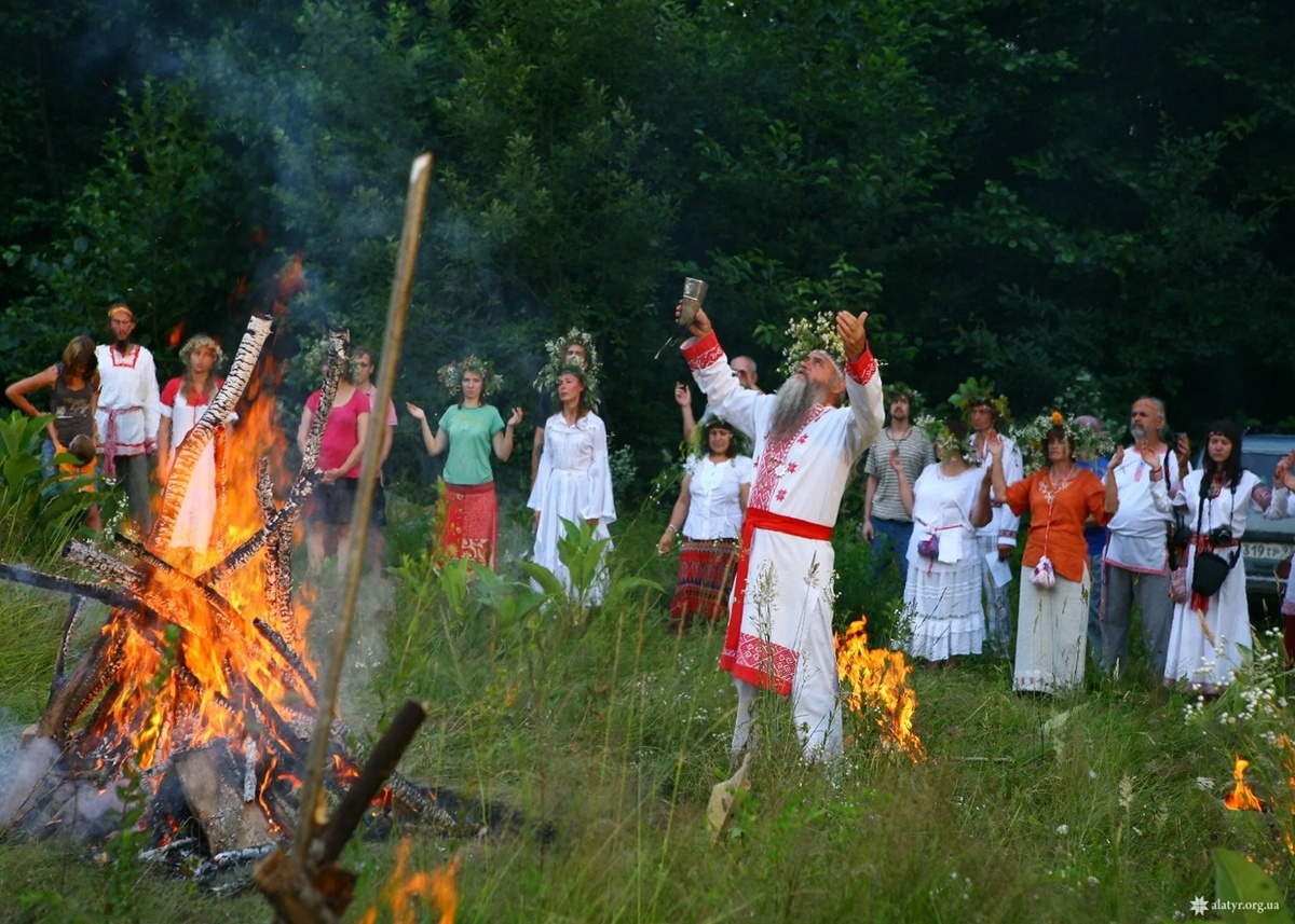 Праздник на Ивана Купалу Фото из открытого доступа