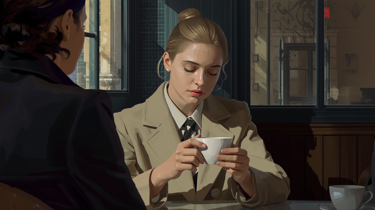 Разговор в кафе с Ириной