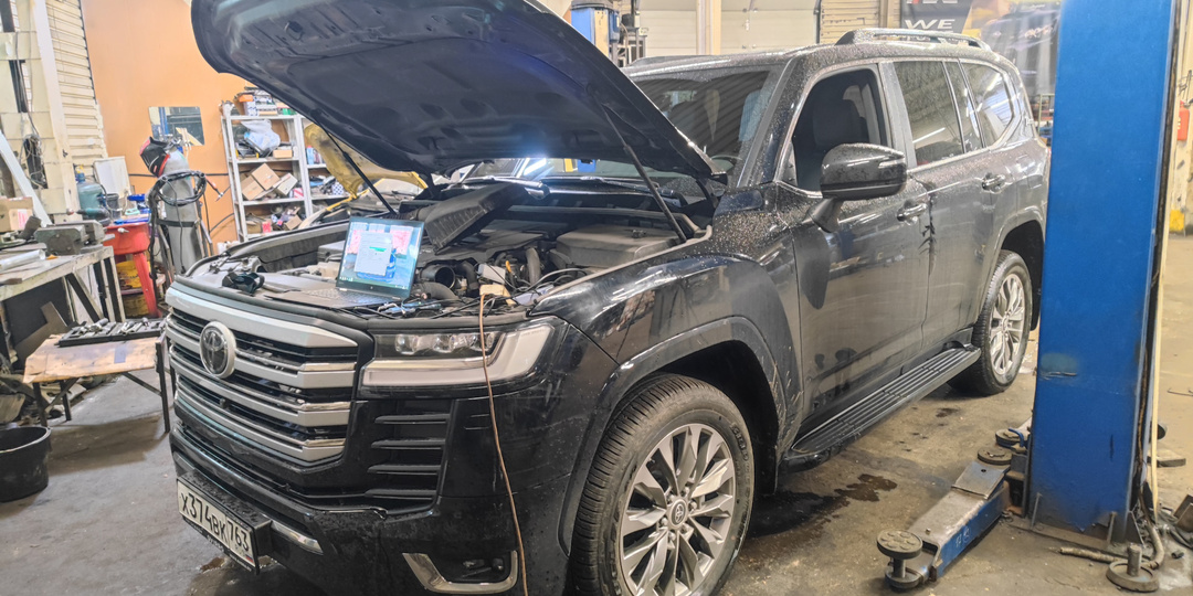 Toyota Land Cruiser 300 3.3d 299hp — Отключение клапана ЕГР, сажевого фильтра, Stage1