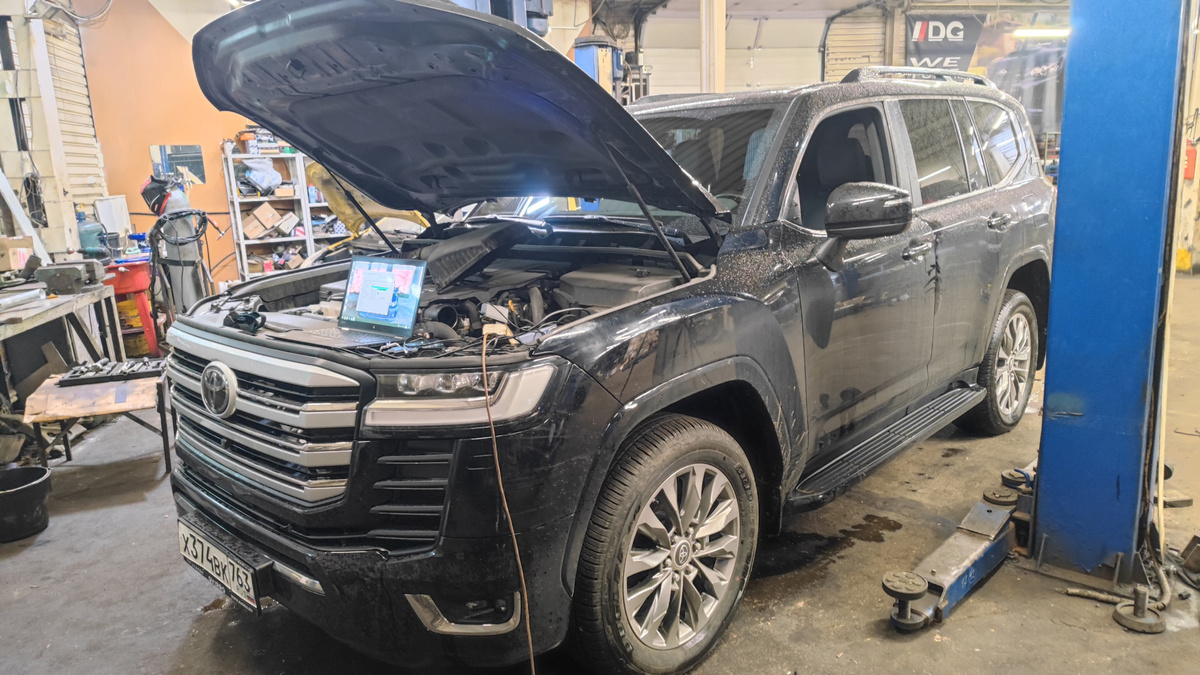 Toyota Land Cruiser 300 3.3d 299hp — Отключение клапана ЕГР, сажевого фильтра, Stage1