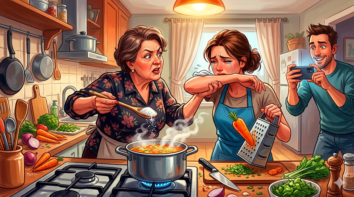 Свекровь против невестки... Или нет?