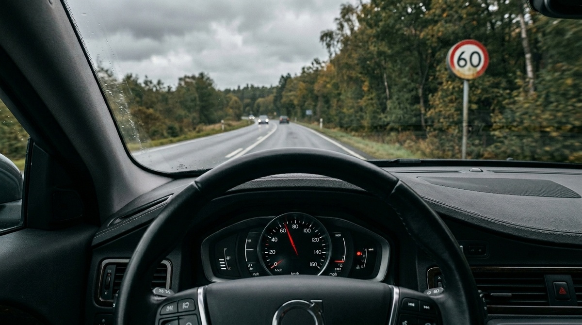 Спидометр 70 км/ч при знаке 60 - с апреля 2026 это штраф 1000 рублей по новым правилам ГИБДД
