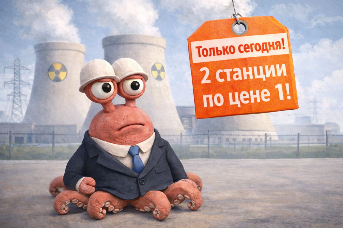 Атомные станции по акции
