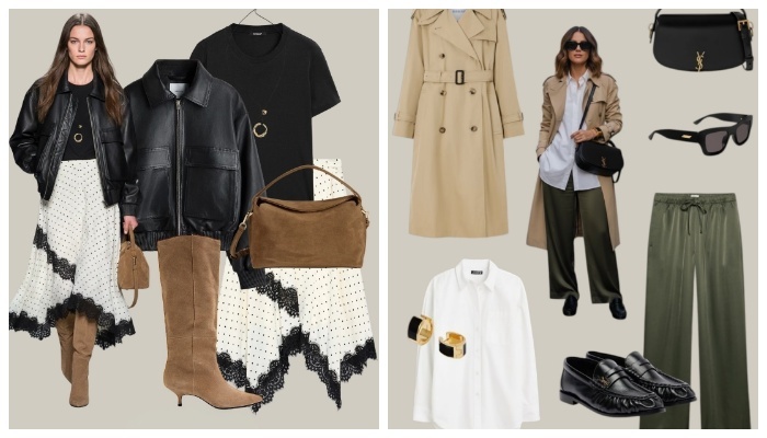 Весенний гардероб без лишнего: готовые сеты на каждый день