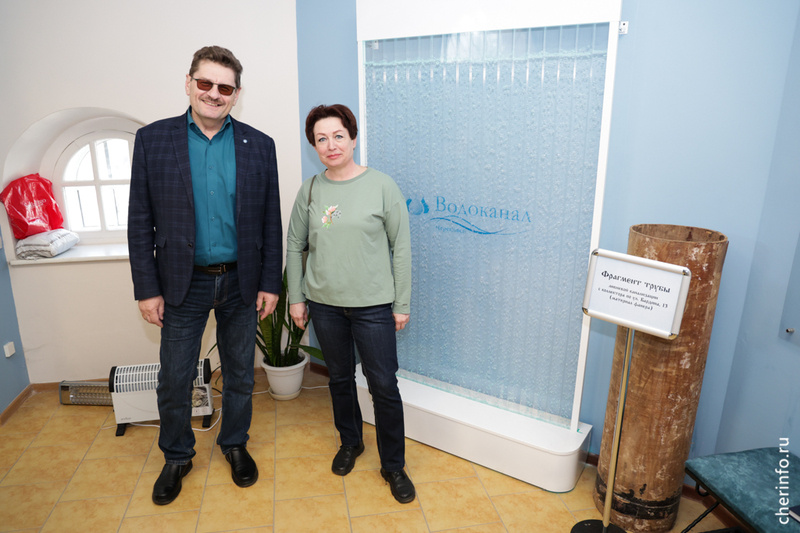    В выставочном центре "Водоканала" "Источник жизни" побывали сотрудники Ярославского водоканала