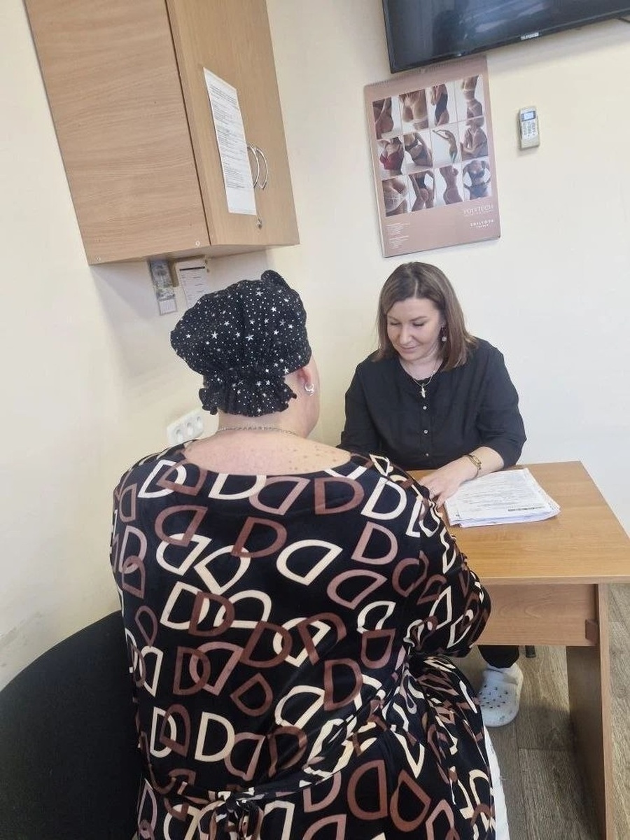    На приеме у онколога. Фото: Минздрав ДНР