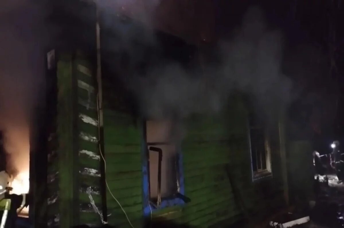    В Самарской области в огне пожара погибла пенсионерка