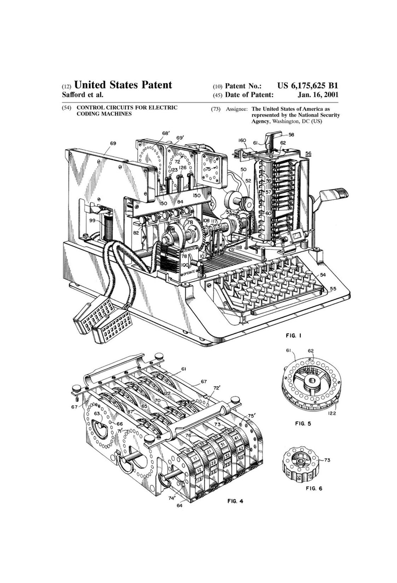 *Enigma machine patent