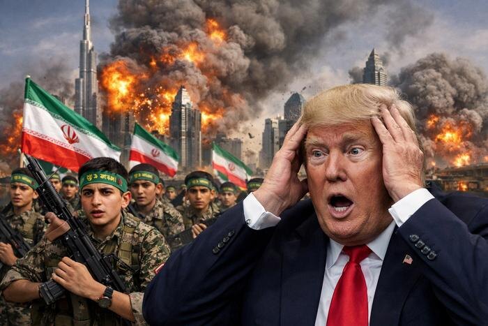 Иран привлекает подростков в армию, Трамп готовит наземную операцию. Обложка © Chat GPT