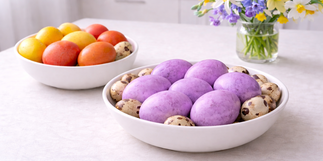 Как красиво покрасить яйца на Пасху