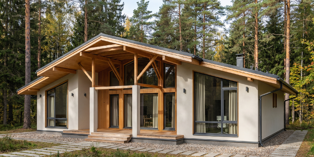 Проект "Дом с видом" 157 м2