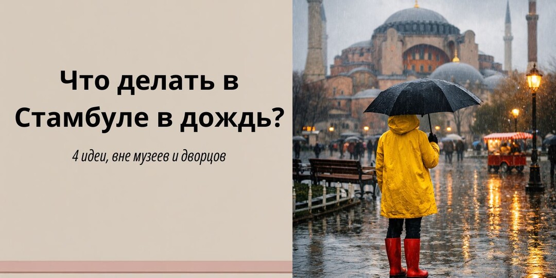 Что делать в Стамбуле в дождь?