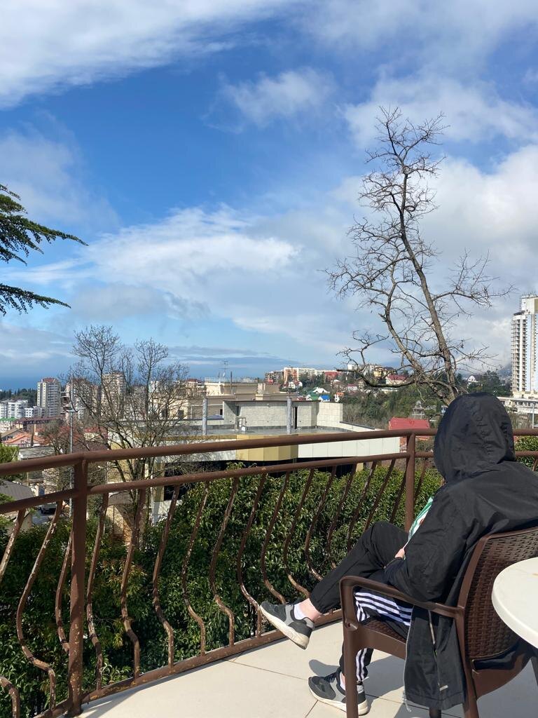 Завтрак на террасе