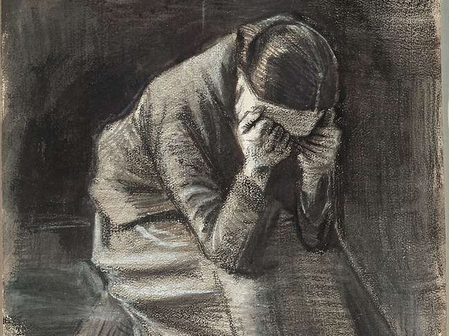     Винсент ван Гог. Плачущая женщина (фрагмент). 1883   
undefined