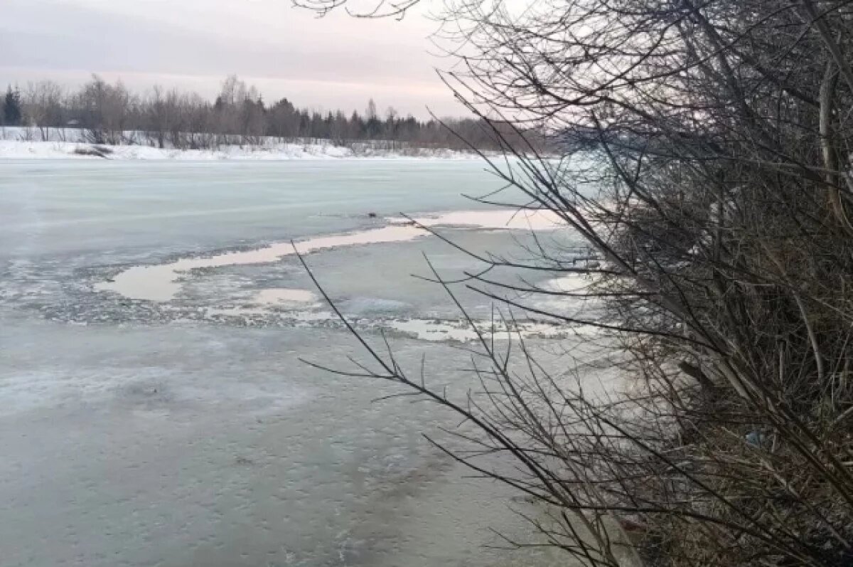    В Удмуртии рыбаки спасли мужчину, провалившегося под лёд на реке Чепца
