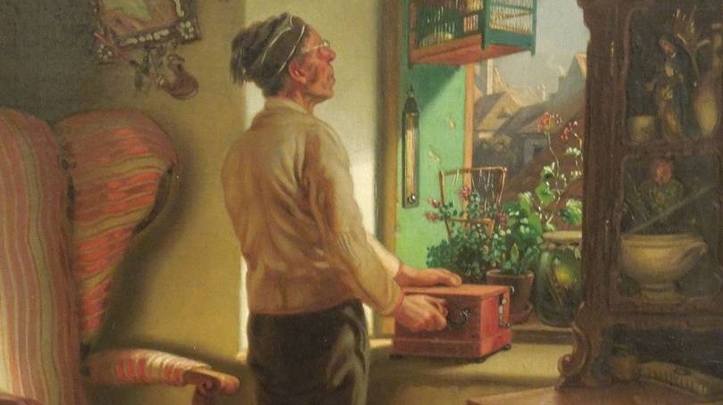     Квидо Манес. Старый холостяк (фрагмент). 1863    
undefined