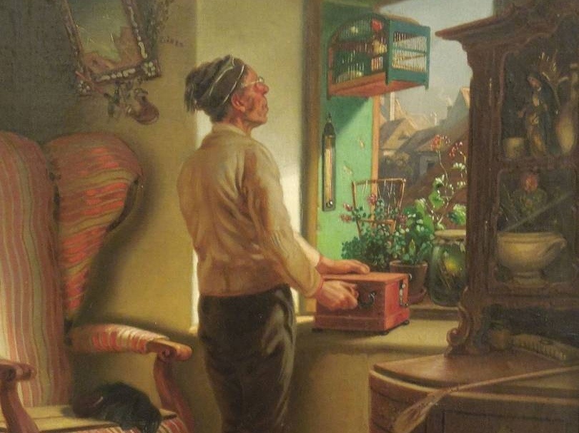     Квидо Манес. Старый холостяк (фрагмент). 1863    
undefined