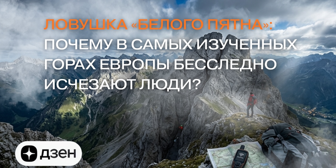 Ловушка «Белого пятна»: Почему в самых изученных горах Европы бесследно исчезают люди?
