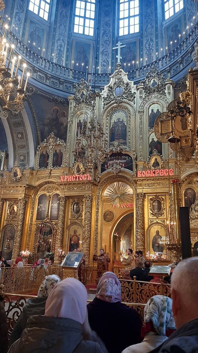 Фото автора: Россия, Москва, храм Богоявления в Елохово.