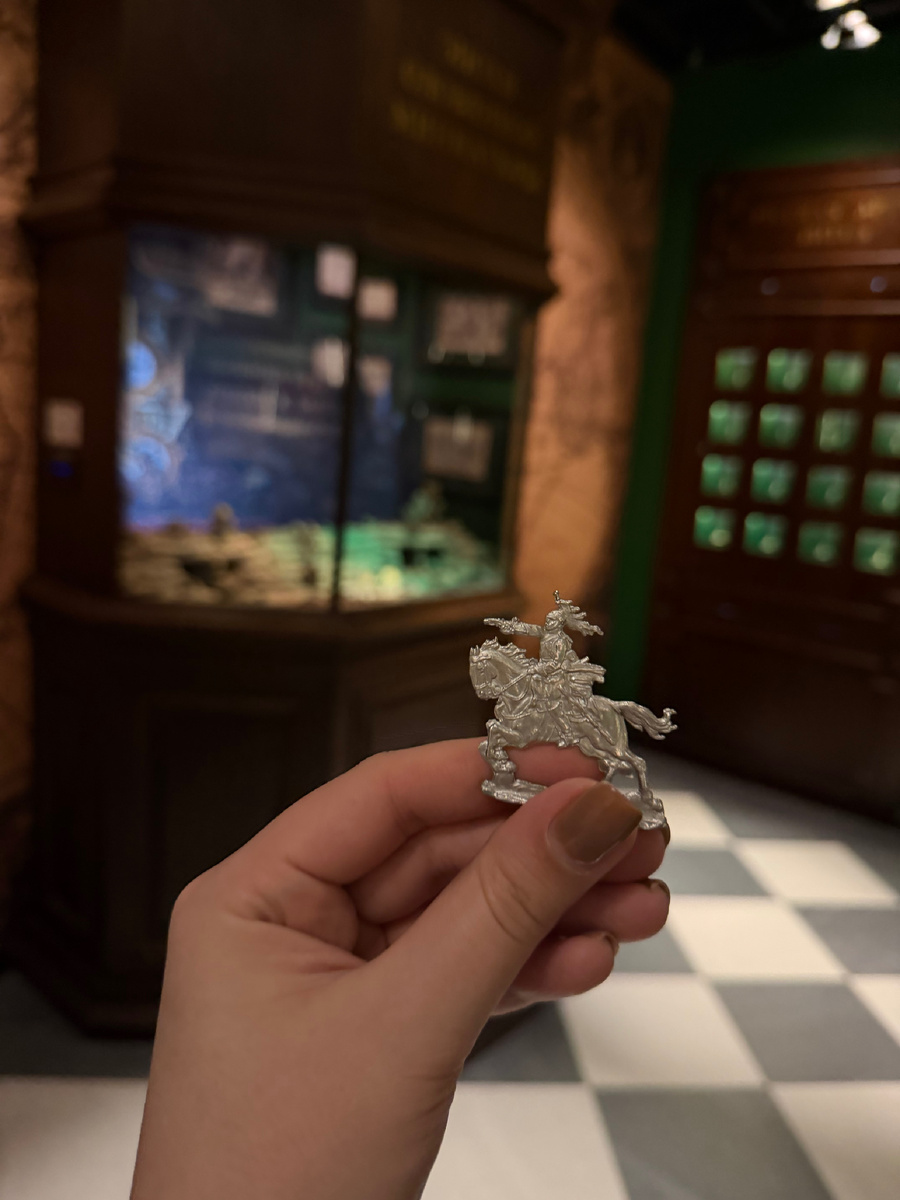 Миниатюра из олова 