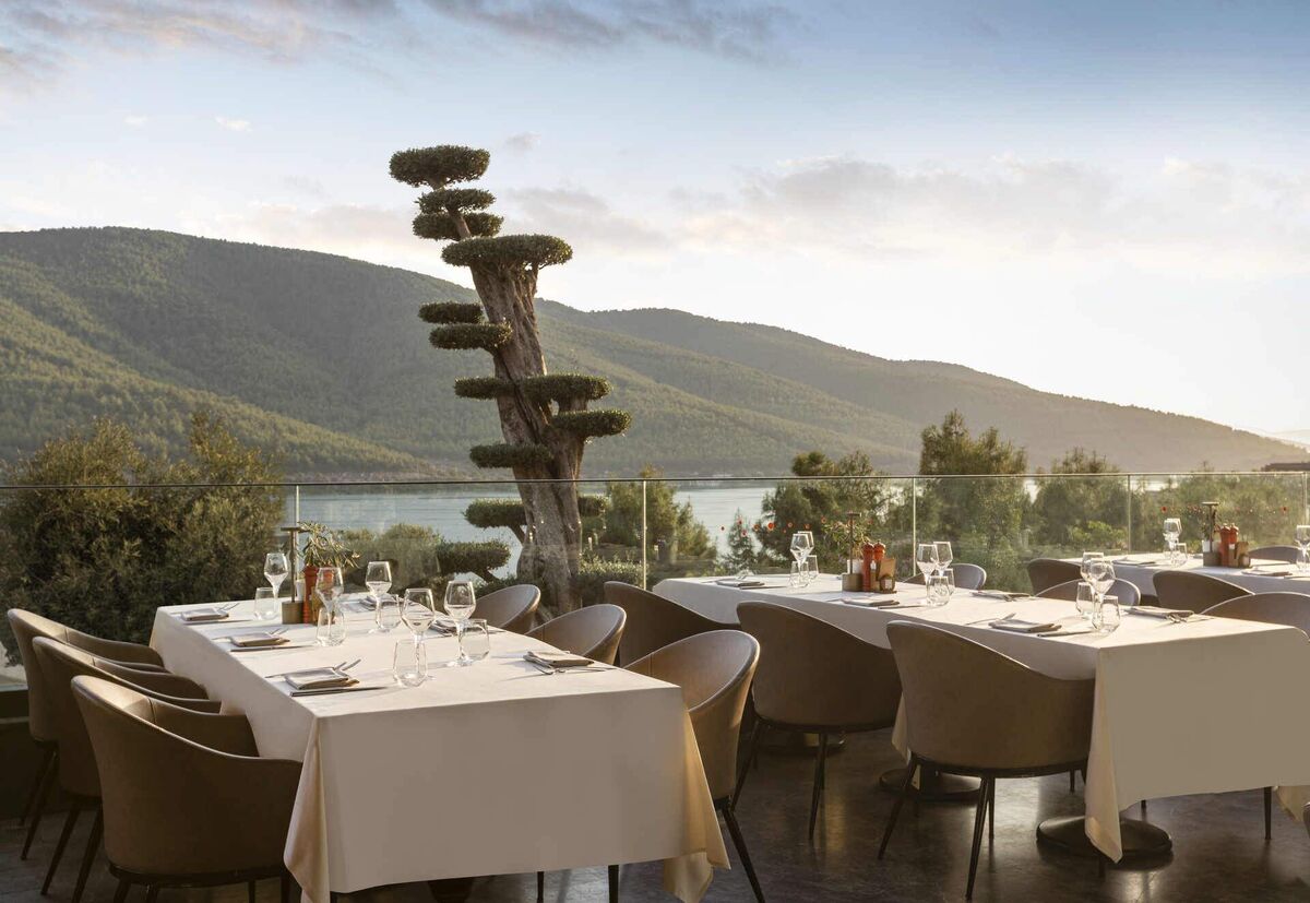 Завтрак с видом на море