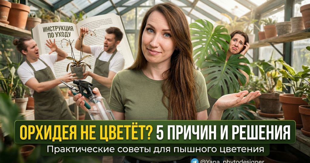 Почему не цветет орхидея? 5 причин и реальные шаги, которые помогут исправить ситуацию