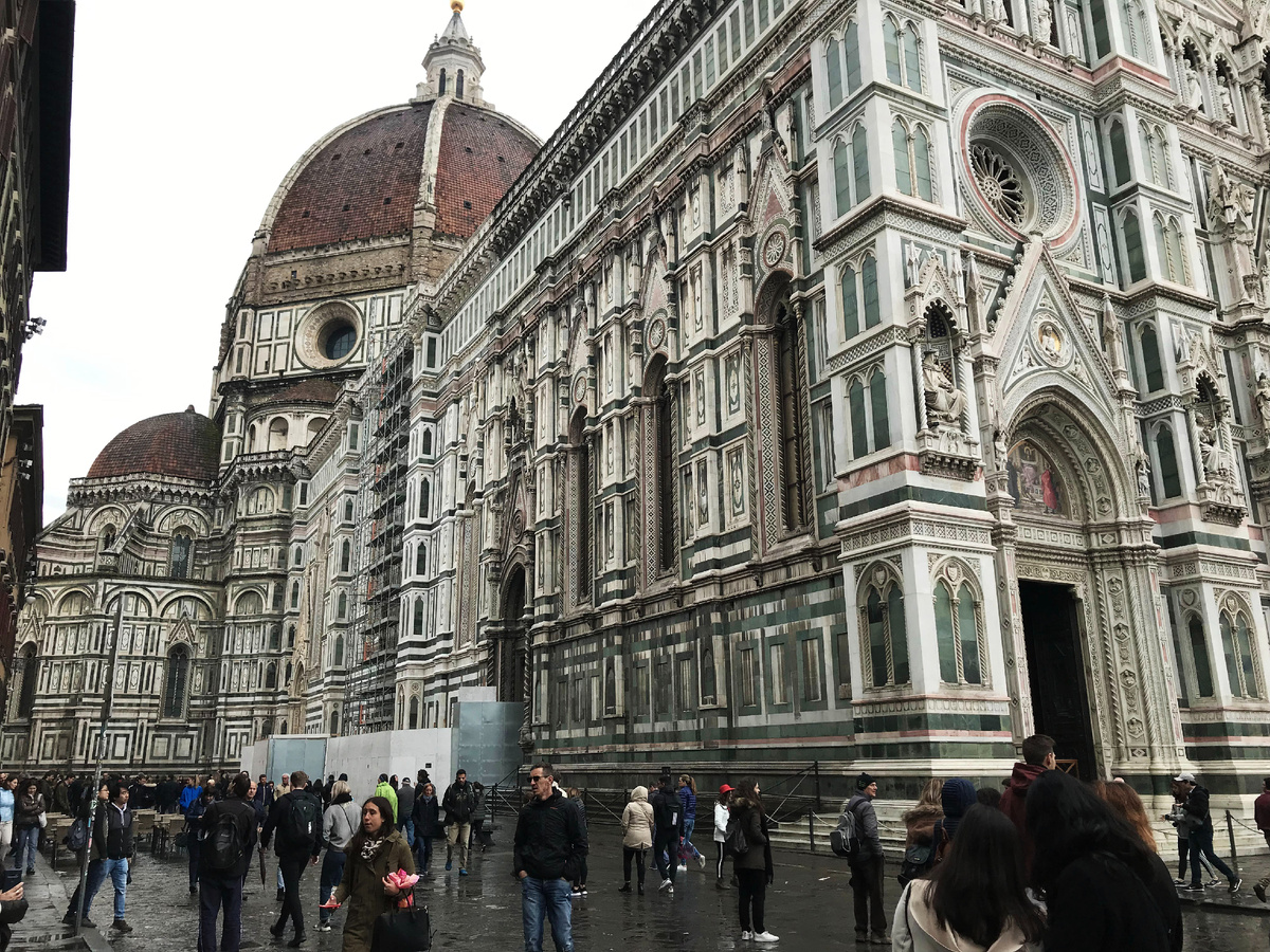 Дуомо Санта-Мария-дель-Фьоре днем