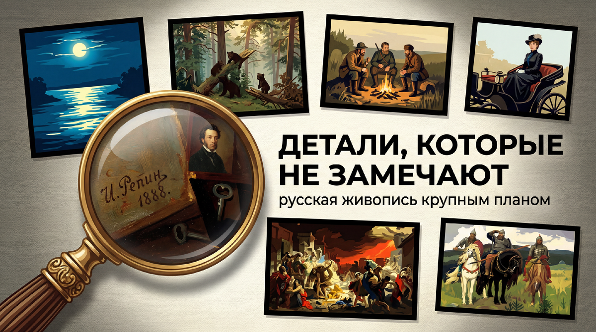 Глаз цепляется за красоту, а смысл часто прячется в мелочи.