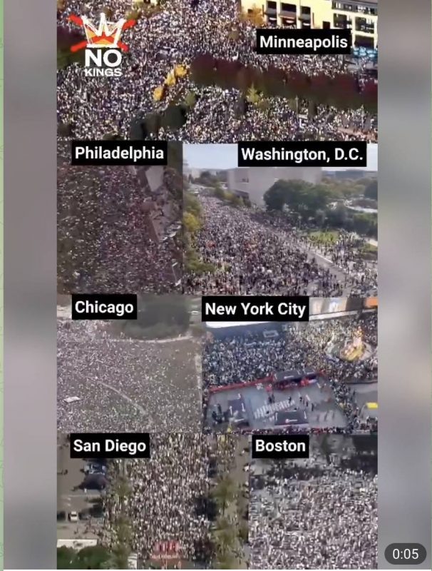   Протесты прошли во всех штатах. Фото: соцсети