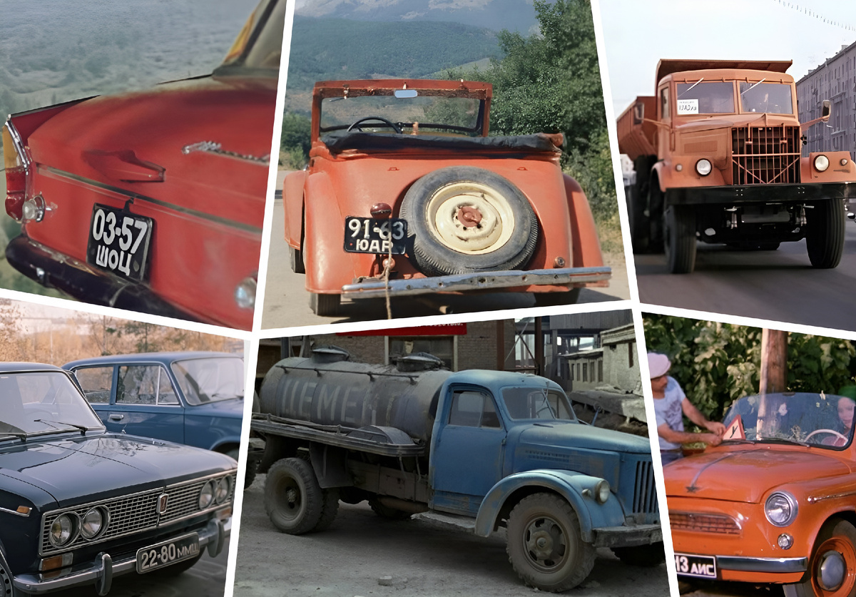 мой фотоколлаж - Сможете ли вы узнать советский фильм по машине в кадре? Тест