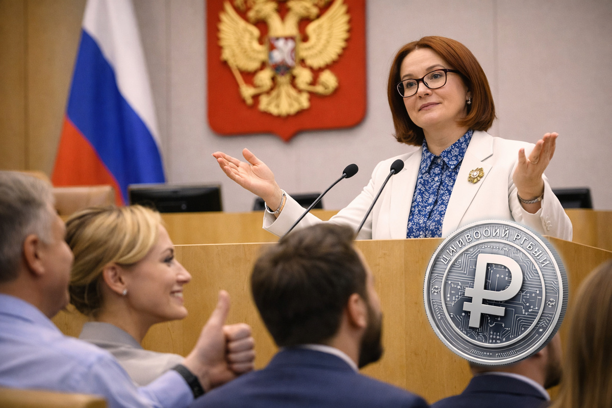 Набиуллина: цифровой рубль появится спокойно, без давления на граждан