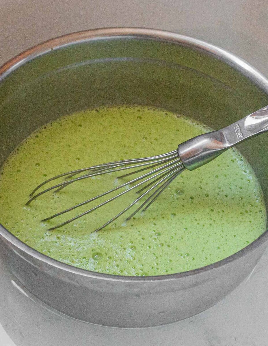 Крем-суп из дикого чеснока