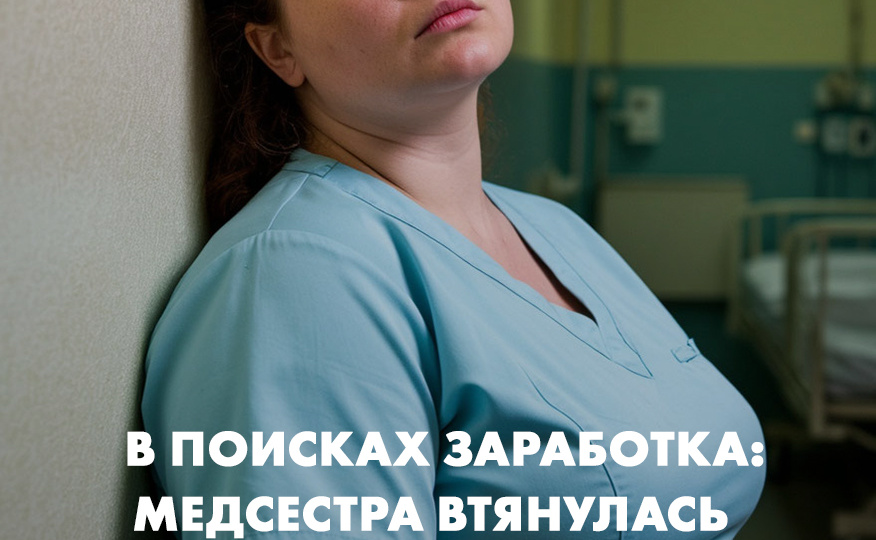 В поисках заработка: медсестра втянулась в мошенническую схему.