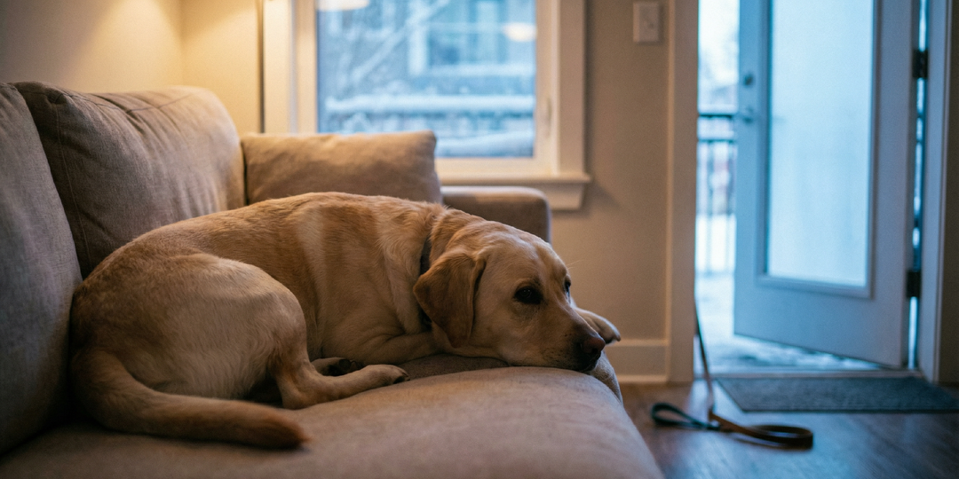 Собаки не хотели гулять этой зимой по сугробам. Теперь у ветеринаров очередь