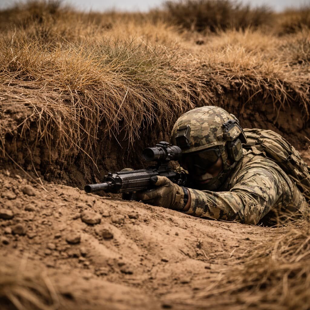 Как только он начинает ползать, перебегать, махать руками или просто менять положение — становится целью.