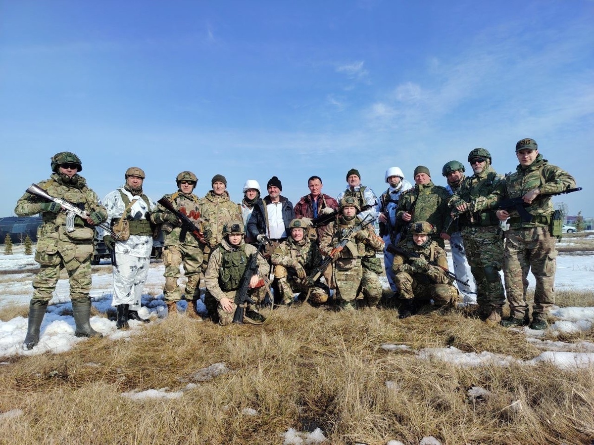 Реконструкция по СВО . Фото из личного архива ВИК "Патриоты".