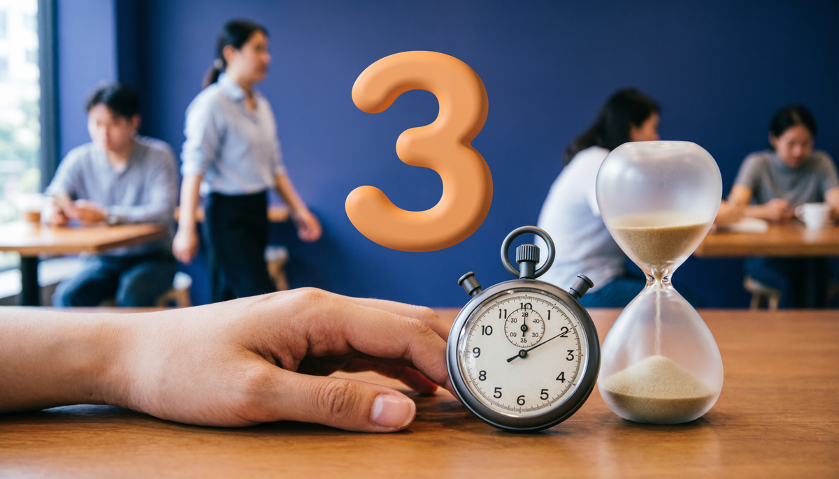 "1-2-3", вместо минут ожиданий и часов размышлений