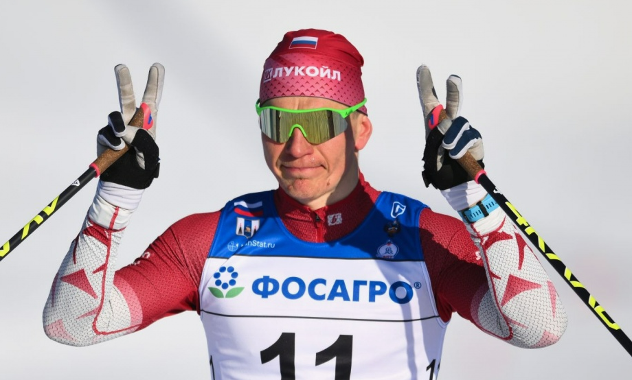 Александр Большунов снова первый. Фото: соцсети