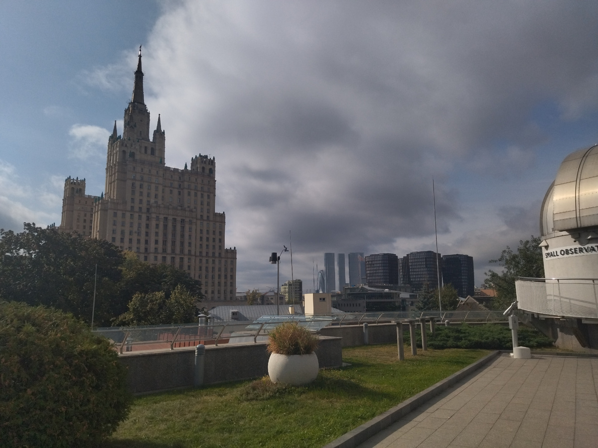 Смотровая площадка на крыше