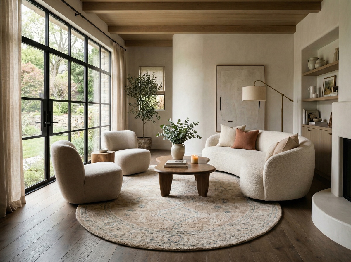 Овальный ковер