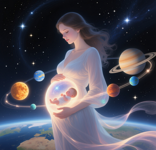 Момент, когда жизнь входит в мир, подобен раскрытию бабочки из кокона. Женщина проходит через страх и боль, чтобы подарить свет новой душе. В этой мистической истории мы исследуем рождение как священный ритуал, где каждое движение, каждый взгляд и каждый звук становятся частью великого космического цикла. Это момент, когда матери и ребёнку открывается невидимый путь к свету, и каждое дыхание наполняет пространство чудом.