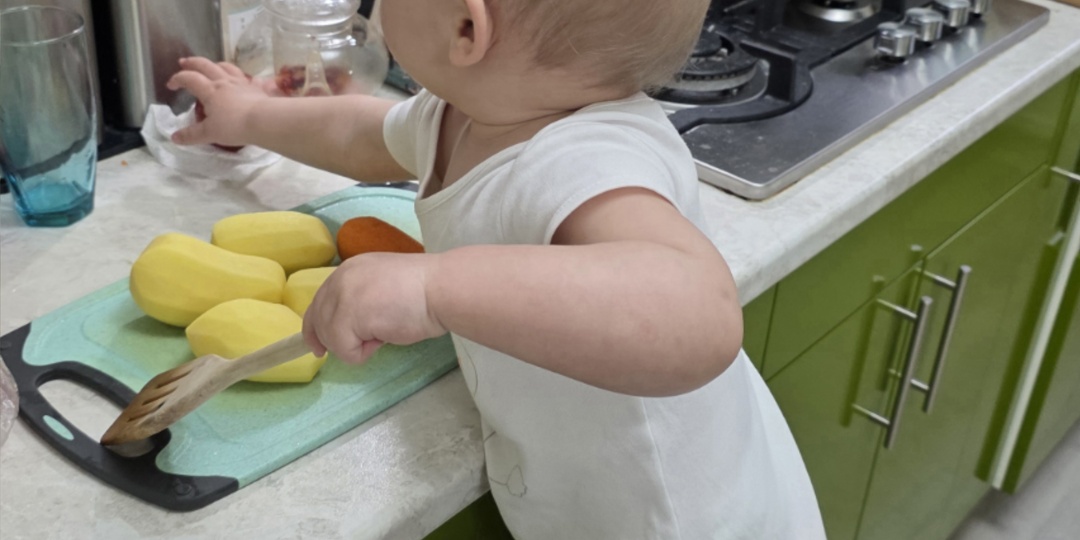 Моя маленькая принцесса: как мы вместе делаем домашние дела.