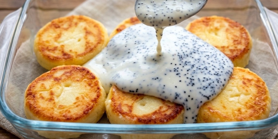 6 сырников за 45 минут: маковая заливка вместо привычной