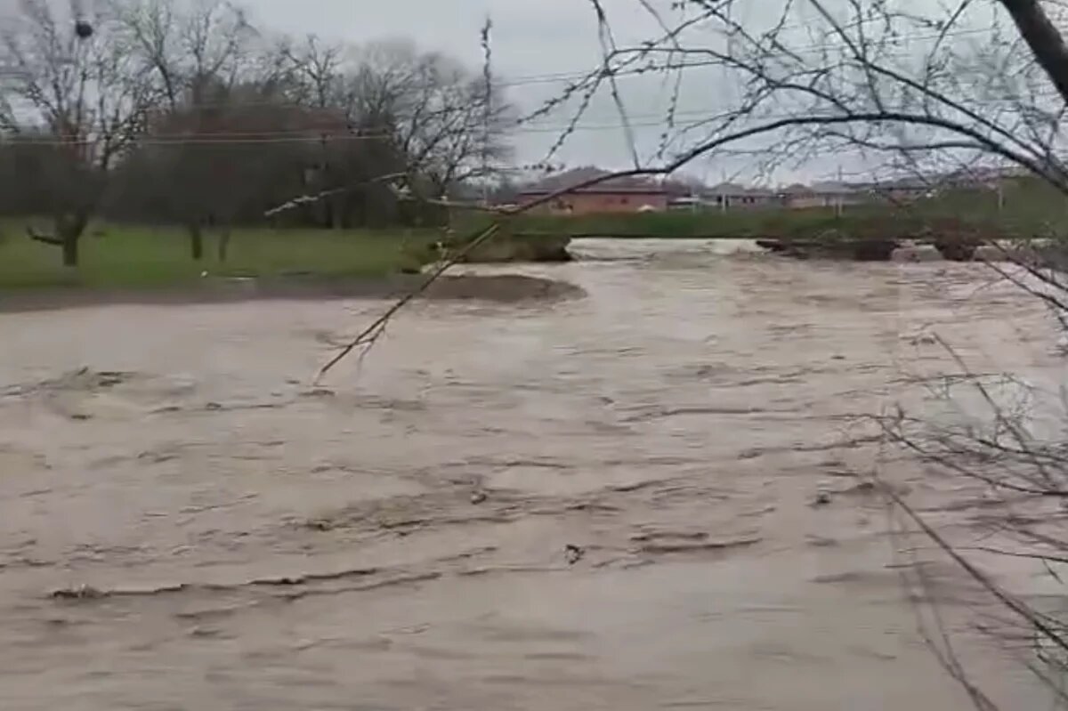    Более 400 человек эвакуировали из села Брагуны в Чечне из-за подъёма воды